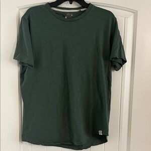 Free Planet Dark Green Short Sleeve Tee